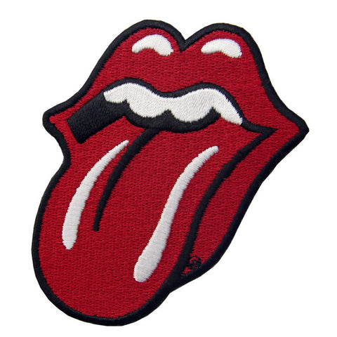 Rolling Stone Tongue Iron Sew On Clothing Patch