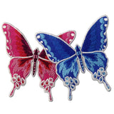 Butterfly Embroidered Iron On Sew On Patch