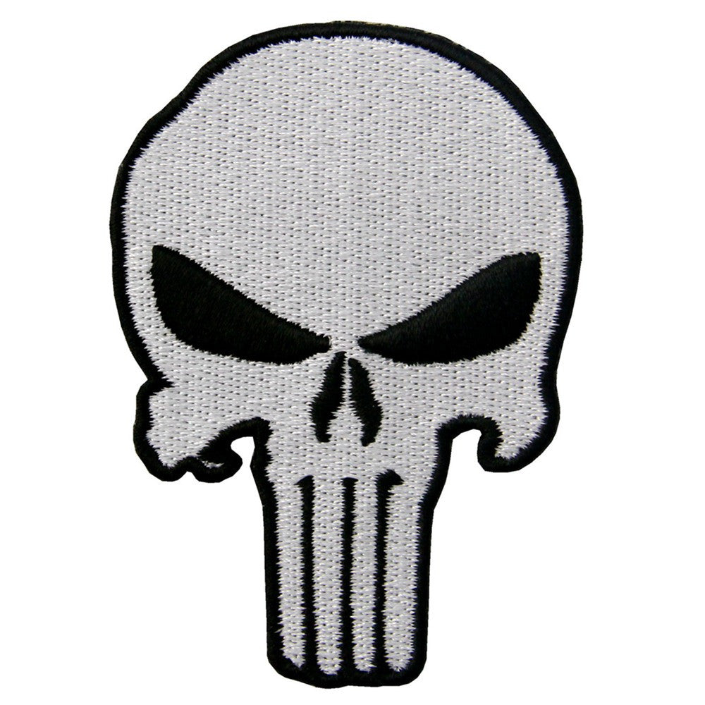 Seal Punisher Patch White