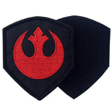 Rebel Alliance Emblem Star Wars Velcro Sew on Patch Hook Loop