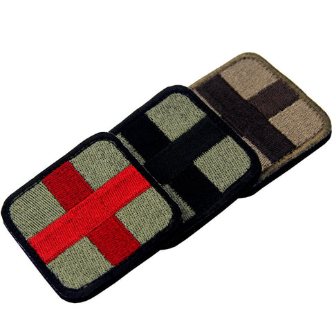Medic Cross Velcro Patch- Bundle 3 pcs