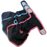 TailWag Planet Premium Washable & Reusable Dog Diapers Covers Clothes Super Absorbent, for Female Doggie, Small, Pack of 3
