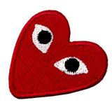 "PLAY" COMME des GARCONS Iron On Sew On Patch