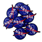 NASA Logo Iron On Sew On Patch
