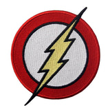 The Flash Lightning Bolt Iron On Sew On Patch