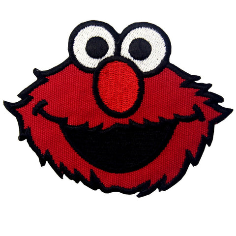 Elmo Monster Embroidered Iron on Sew on Patch