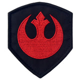 Rebel Alliance Emblem Star Wars Velcro Sew on Patch Hook Loop