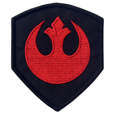 Rebel Alliance Emblem Star Wars Velcro Sew on Patch Hook Loop