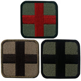 Medic Cross Velcro Patch- Bundle 3 pcs