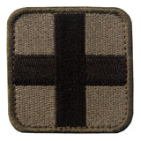 Medic Cross Velcro Patch - Multitan