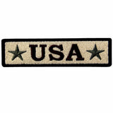 USA Tactical Velcro Patch - Coyote Tan