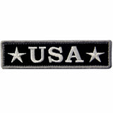 USA Tactical Velcro Patch - Black & White