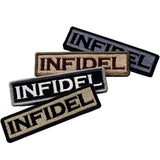 Infidel Velcro Patch- Bundle 4 pcs