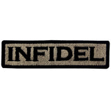 Infidel Velcro Patch - Khaki & Black