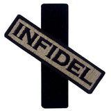 Infidel Velcro Patch - Khaki & Black