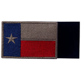 Texas Velcro Patch - Blue & Red