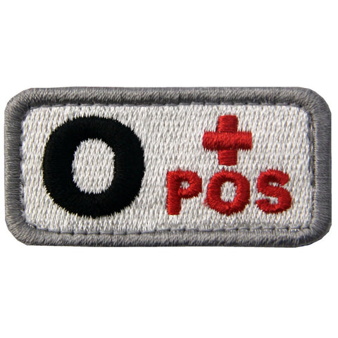 Type O Positive Blood Velcro Patch - Red & Black