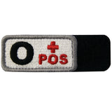 Type O Positive Blood Velcro Patch - Red & Black