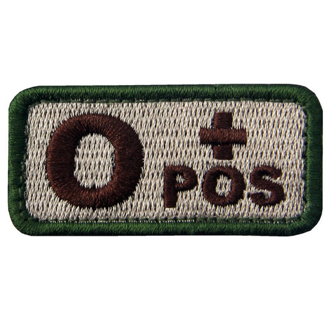 Type O Positive Blood Velcro Patch - Multitan