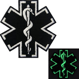 Glow In Dark ACU EMS EMT Medic Paramedic Iron On Sew On Patch