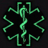 Glow In Dark ACU EMS EMT Medic Paramedic Iron On Sew On Patch
