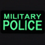 Glow In Dark Military Police Velcro Patch