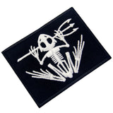 Glow In Dark US Navy Seals Bone Frog DEVGRU Iron On Sew On Patch