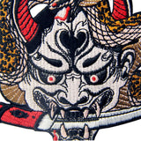 HANNYA ONI MASK Embroidered Iron On patch