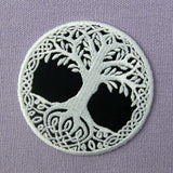 Tree of Life Embroidered Iron Sew On Patch