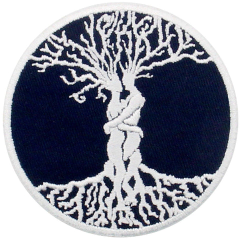 Love Tree Embroidered Iron Sew On patch