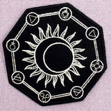 Alchemy Symbol Embroidered Iron On patch